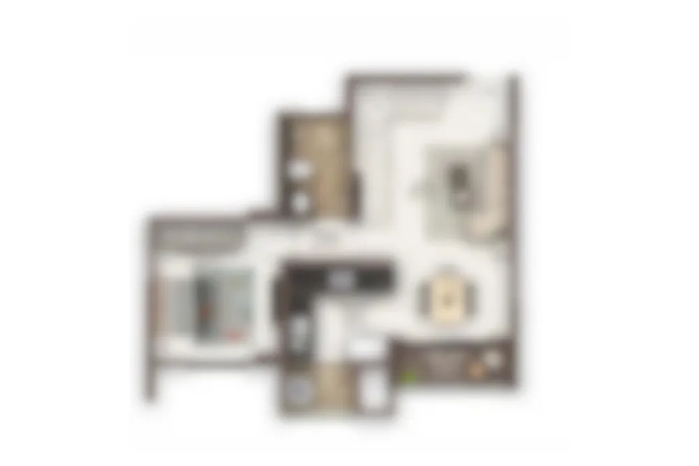 3 BHK Floor Plan